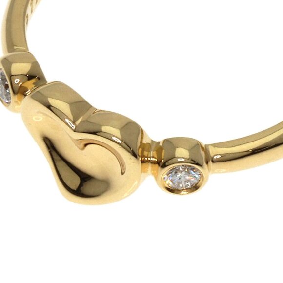 TIFFANY & CO. 18k Yellow Gold Diamond Ring - Picture 8 of 9